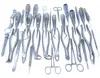 Oral Dental Surgery Extracting Elevators, Forceps, 76 Pcs Instruments Set