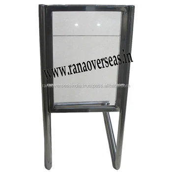 Stainless Steel Buffet Table Food Labels Menu Holders View Table