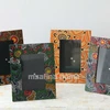 Wood Hand-painting Lacquer home decor Photo frame