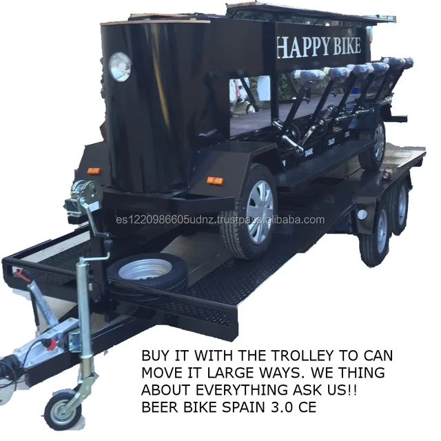 beer bike trolley