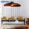 Interior decorative wall panel 3d wall paper for bad wall