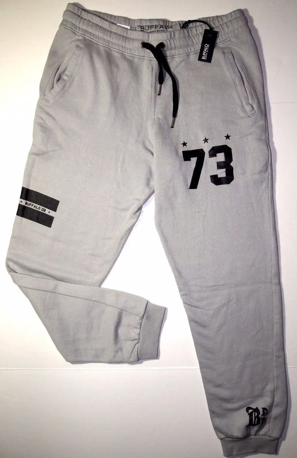 mens fleece joggers with zip pockets