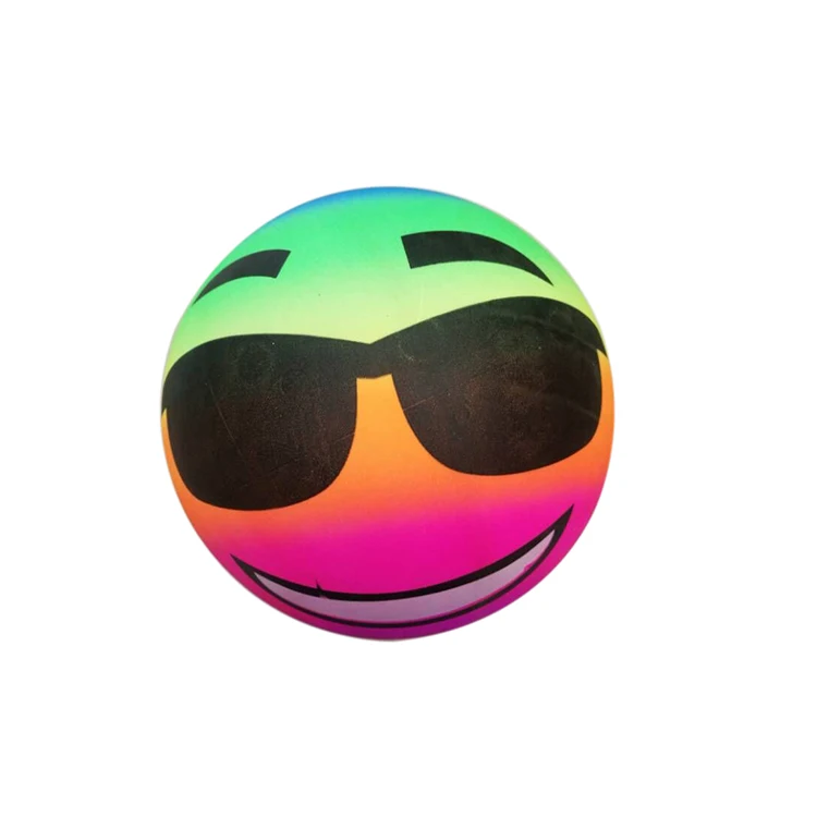 Promotional High Quality Custom Foam Emoji Smiley Face Anti Stress Ball
