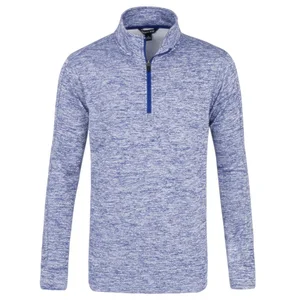 100% Polyester Moisture-Wicking Fleece 1/4-Zip Pullover Mens Golf Clothing 100% Polyester Moisture-Wicking Fleece 1/4-Zip Pullover Mens Golf Clothing