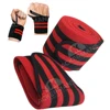 Adjustable sport weightlifting Custom wrist wraps with finger elastic
