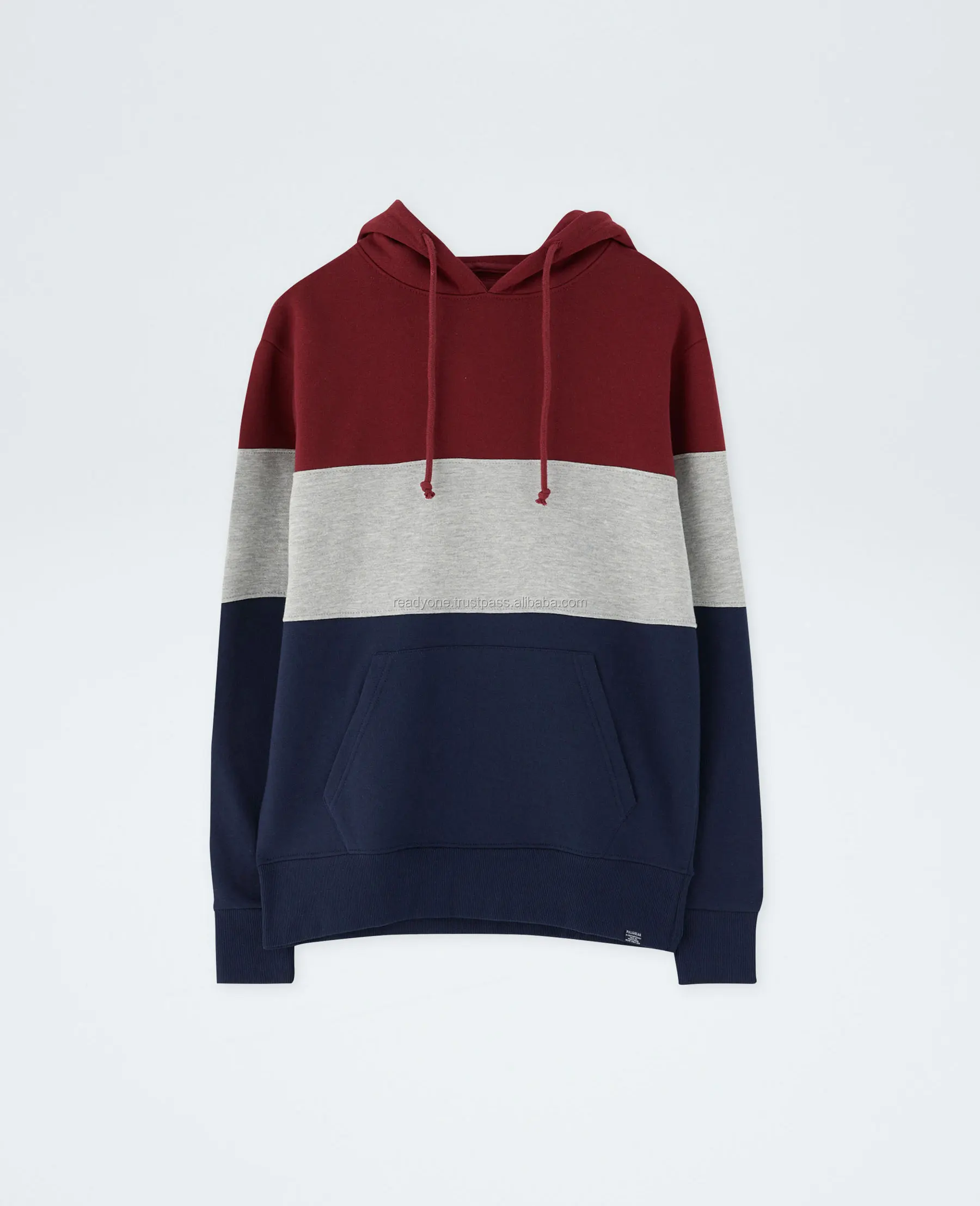 multi panel hoodie