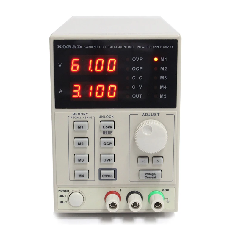 KORAD Ka3005D Programmable Dc Power Supply 30V 5A Adjustable Digital Laboratory 