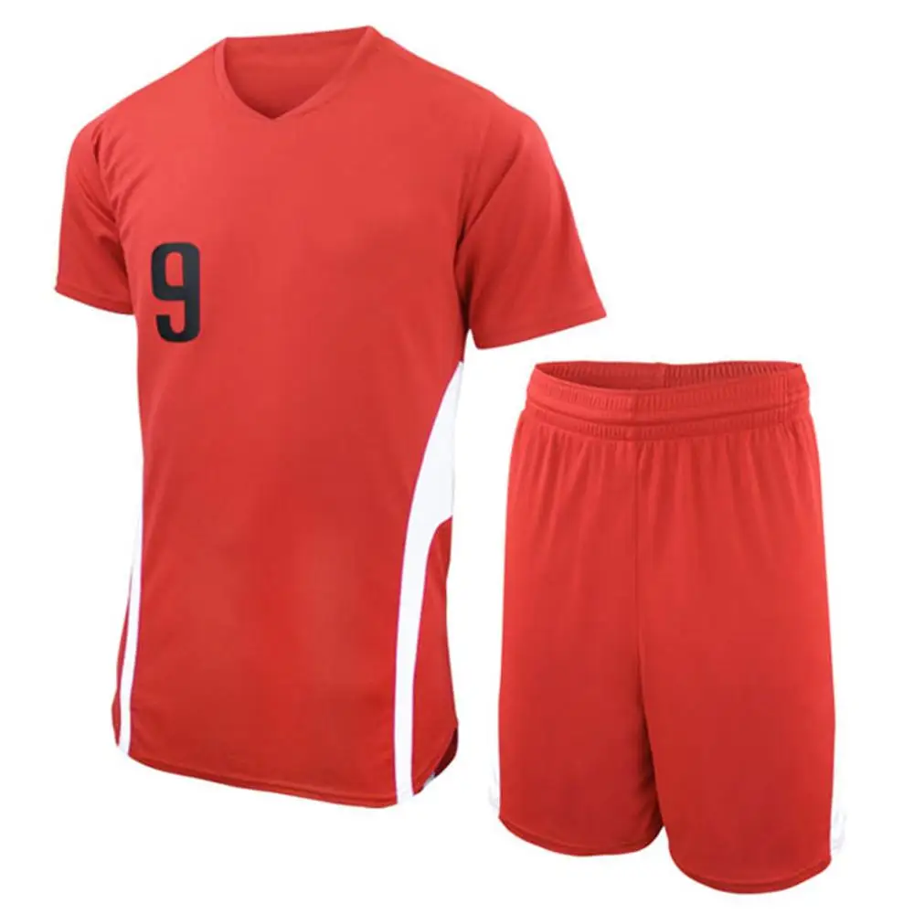 Football Uniforms Superior Soccer Polyester Striped Soccer Jersey