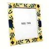 wedding love picture photo snap frame Hand Painted Wooden Photo Frame