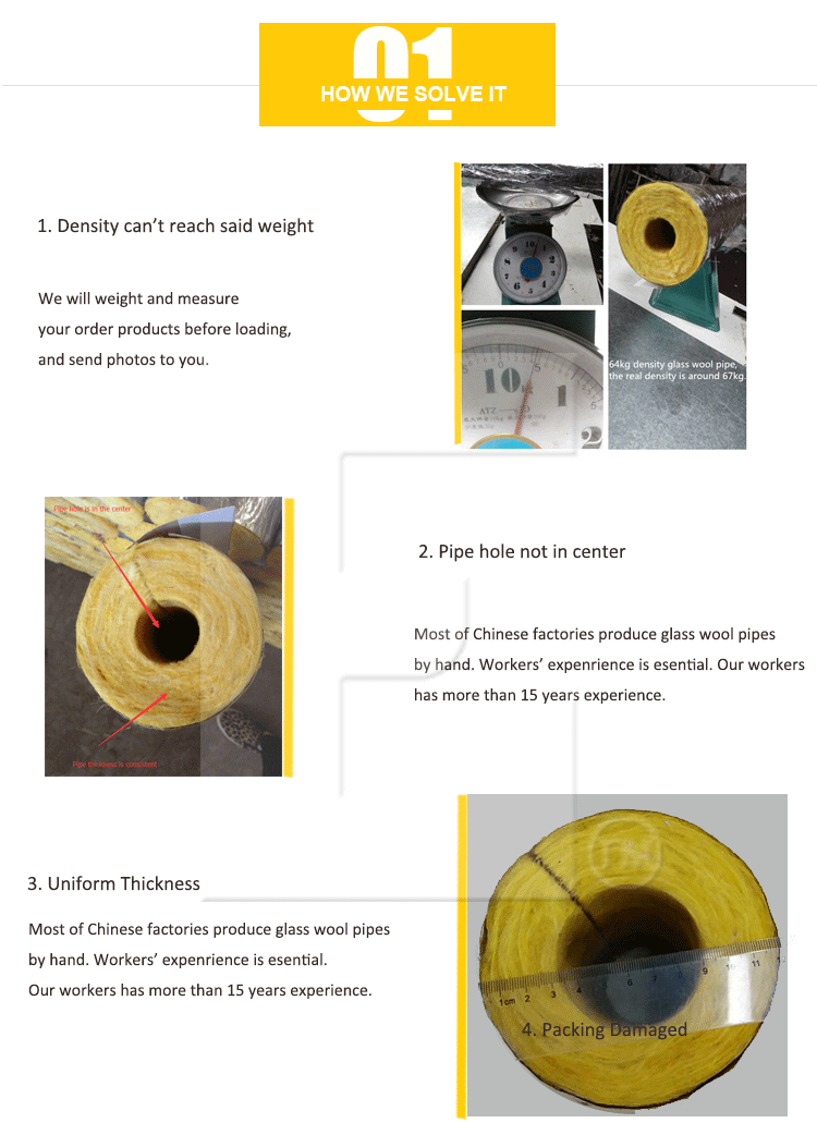 Outdoor Waterproof Industrial Mineral Wool Tube Pipe Insulation Price