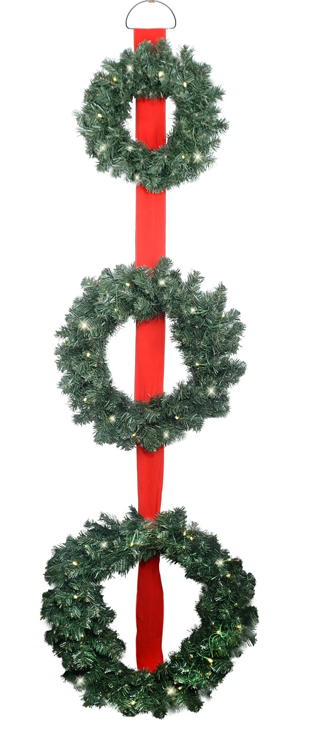 get quotations 3 pre lit balsam christmas pine wreaths on red ribbon battery operated led lights - Battery Operated Christmas Wreaths With Timer get quotations 3 pre lit balsam christmas pine wreaths on red ribbon battery operated led lights - Battery Operated Christmas Wreaths With Timer