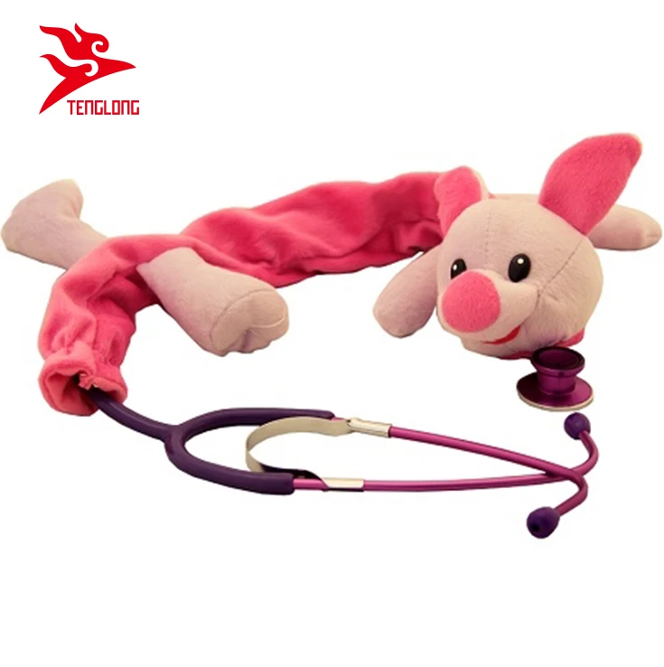 Custom Plush Elephant Monkey Chick Pig Tiger Animal Stethoscope Cover
