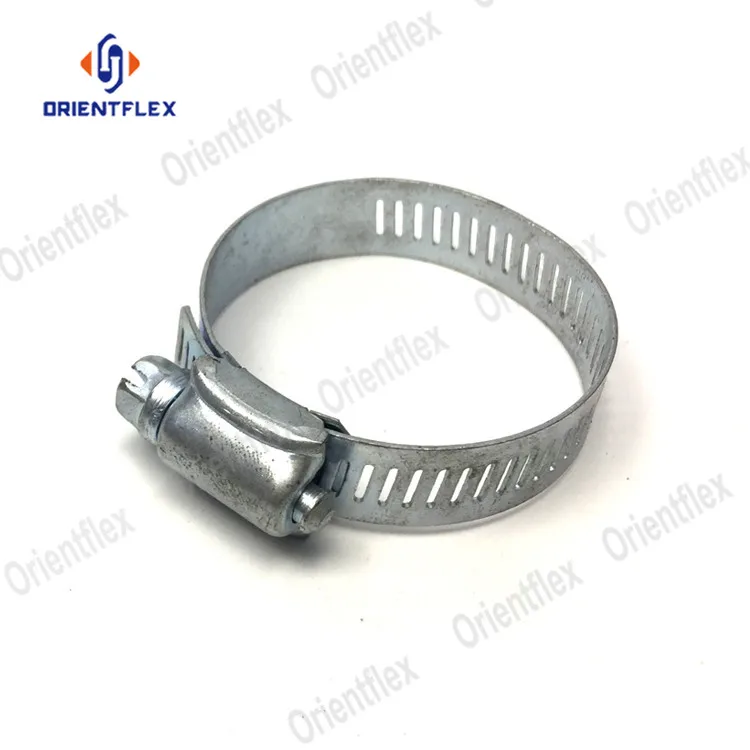 6mm 10mm 40mm 80mm 100mm Low Profile Thumb Screw Hose Clamp Worm Drive Hose Tightening Clamp
