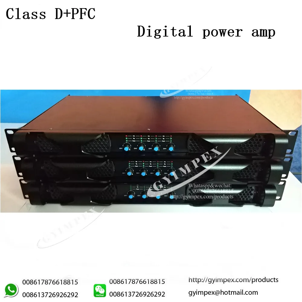 Amplifier Manufacturer 800w 4 Channel Amplifier Audio Digital Amplifier
