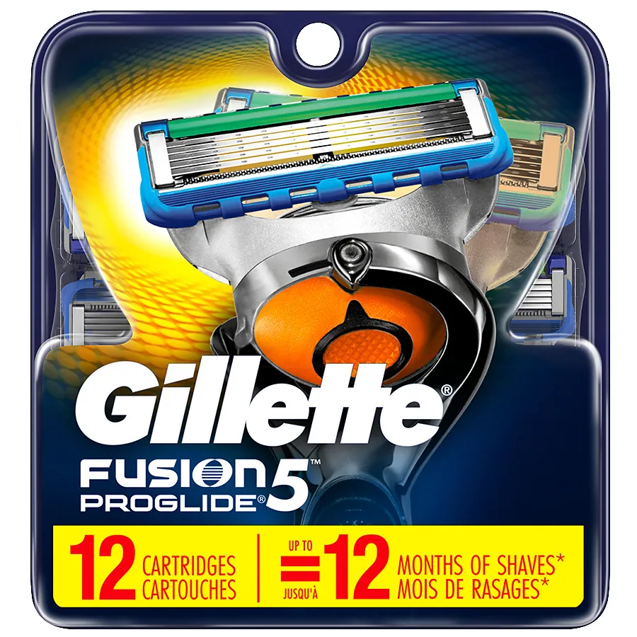 Gillette Fusion Blades Pria Pisau Cukur Isi Ulang, Pisau Cukur/Pisau untuk Dijual