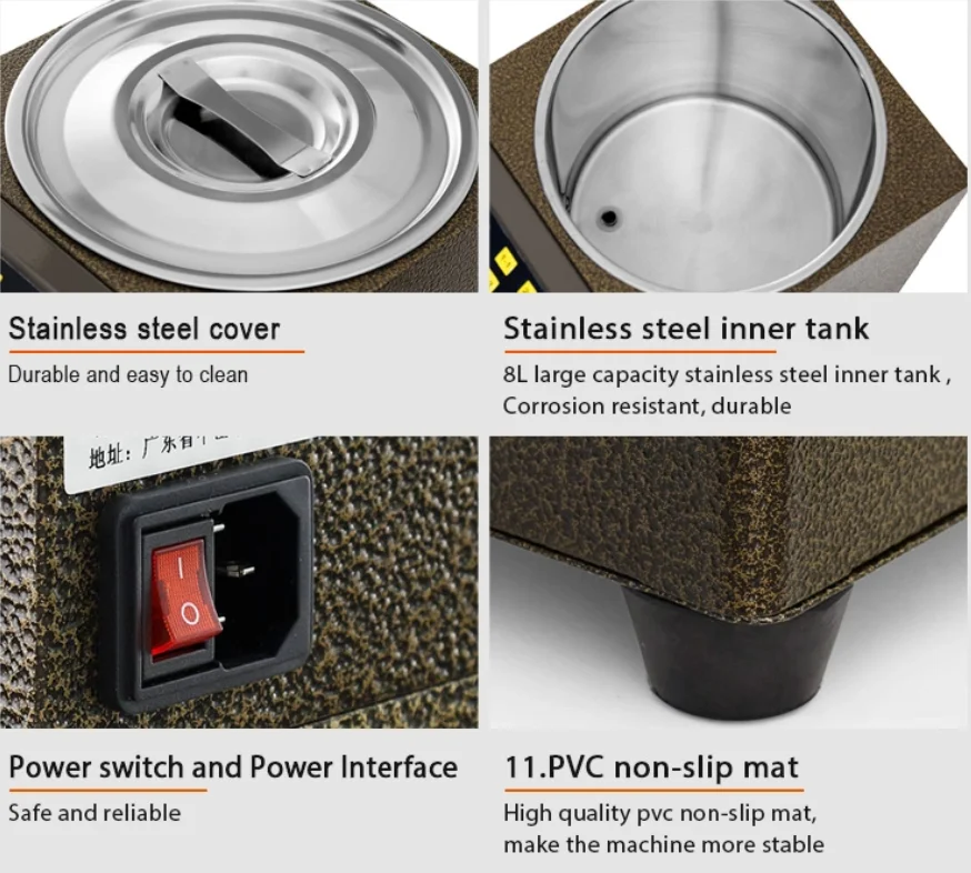 Entire stainless steel automatic detection system fructose dispenser machine