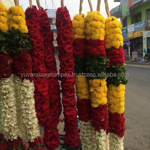 Wedding Fresh Flower Garland Buy New Collection Of Fresh Flower