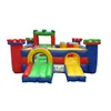 PVC Educational sports new style inflatable bouncy jumping castle fun Theme with slide combo bouncer