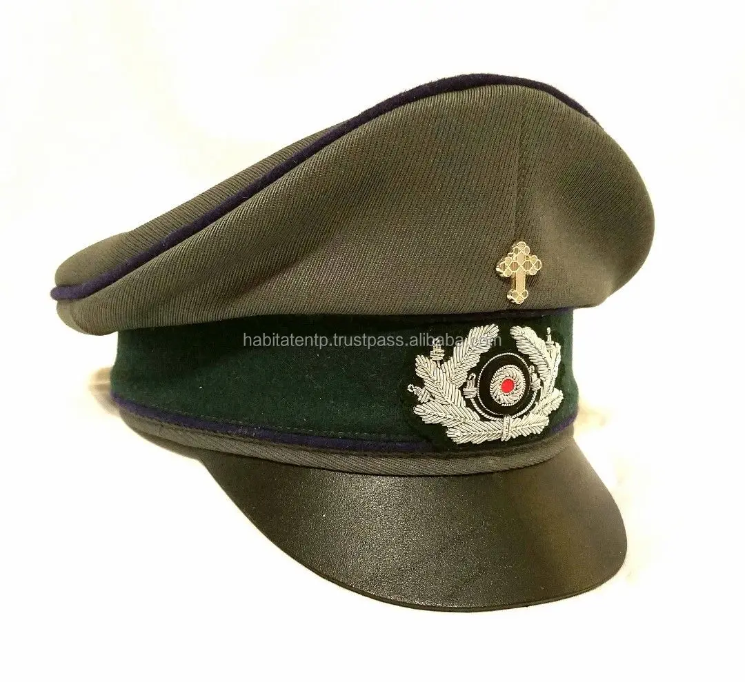 WWII GERMAN ARMY INFANTRY OFFICERS "CRUSHER" STYLE HAT 1:6th scale 