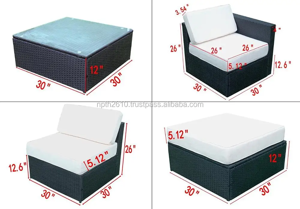 Poly Rattan Garden Furniture - Buy Outdoor Rattan Furniture,Outdoor