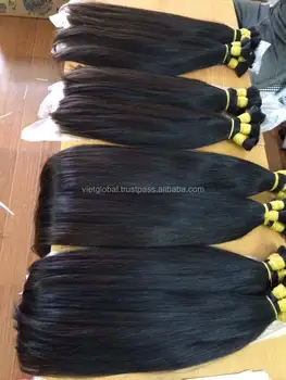 Single Donor Hair Double Drawn Hair Extensions Top Grade Virgin