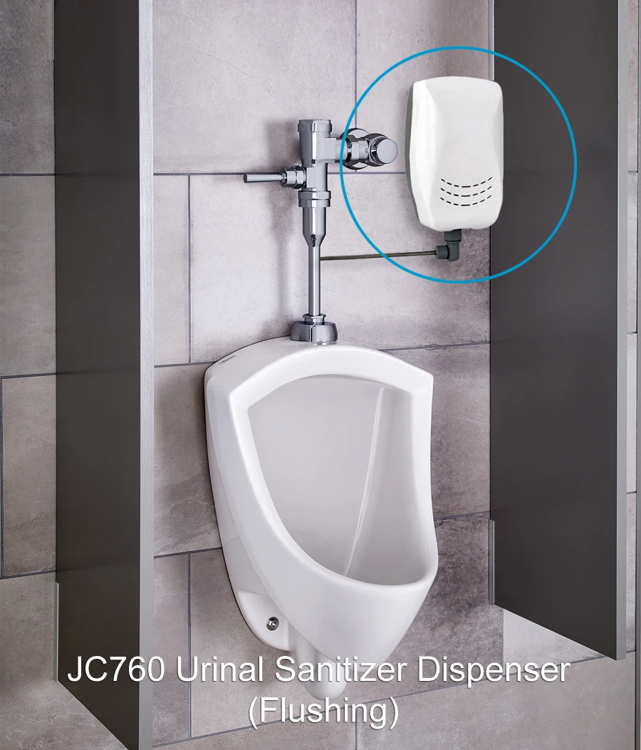 Jc760 Urinal Sanitizer Dispenser (flushing) Buy Toilet Sanitizer