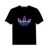 Music Activated EL Tshirt Cold light sound activated Equalizer LED DJ T-Shirt for Bar Rock Disco DJ