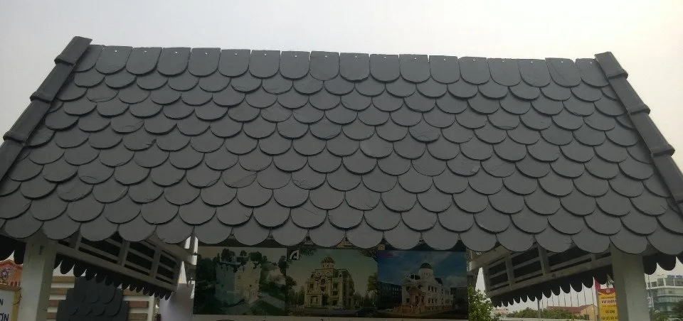 vietnam factory decoration roofing slate from lai chau stone