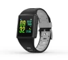GPS smart bracelet with dynamic heart rate monitor multi motion activity tracking message remind