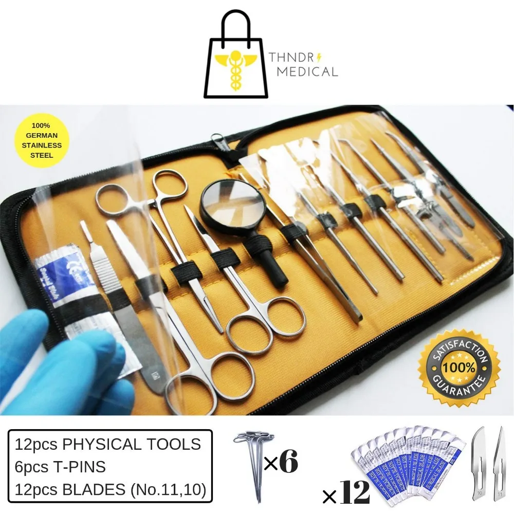26 Pcs Advanced Dissection Kit Premium Quality Stainless Steel Tools