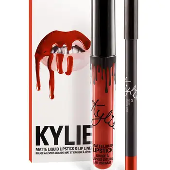 22 Kylie Cosmetics Lip Kit Lip Pencil Liquid Lipstick Mat Buy Kylie Cosmetics Lip Kit Gloss Levres Lips Free Cheap Kit Make Up Hd Hudabeauty