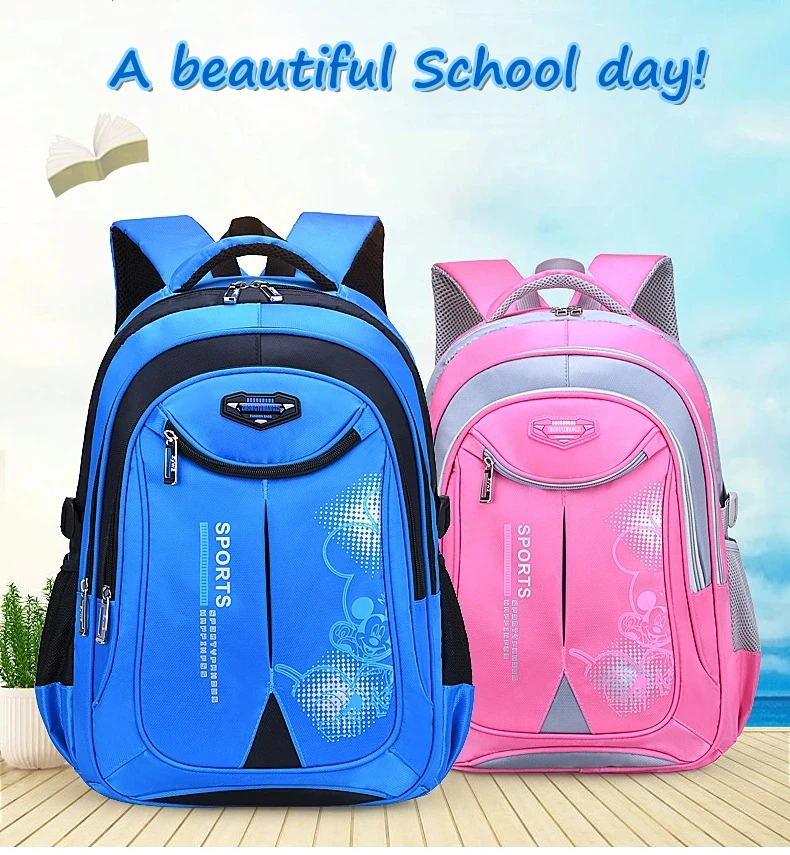 2019 Eco Ergonomic Spinal Protection School Bag For Child 6-12 Years ...