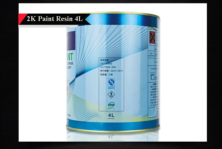 Automotive Spray Paint Liquid Resin Base Coating Car 2k Acrylic Resin