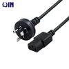 Top sale 3 pin AU AC Australia Standard Electric Wire Extension Cable 3-pin British standard AC Power Cord for btc miner machine