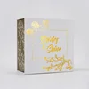 cosmetic printed square folding paper custom cardboard gift boxes with magnetic lid