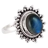 Perfect Blue Fire Shimmering Labradorite 925 Sterling Silver Ring, Designer Pieces Silver Jewellery, Jewelry For All Over World