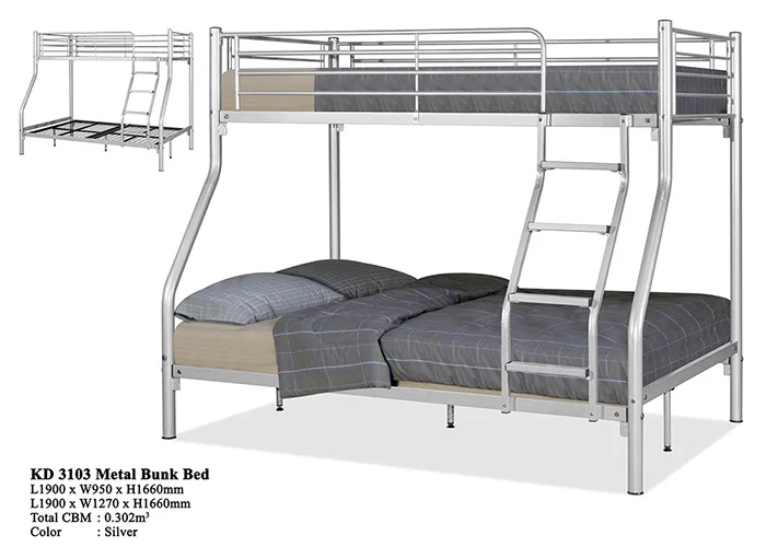 Antique Metal Domica Kd3103 Double Decker Bunk Bed Malaysia Buy