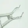 DENTAL IVORY LIGHT WEIGHT RUBBER DAM CLAMPS FORCEPS