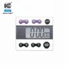 TR-388 4 Channel Countdown Stopwatch Clock LCD Display Kitchen Timer