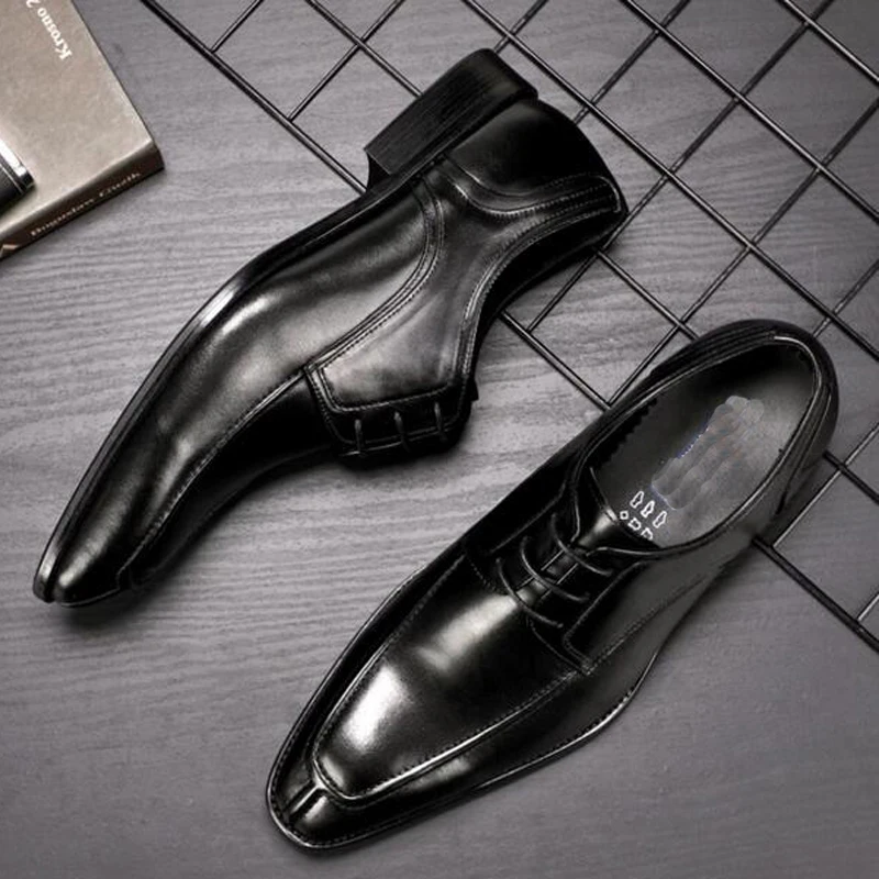High Quality Hand Made Genuine Leather Men's Dress Shoe,S Luxury Brand