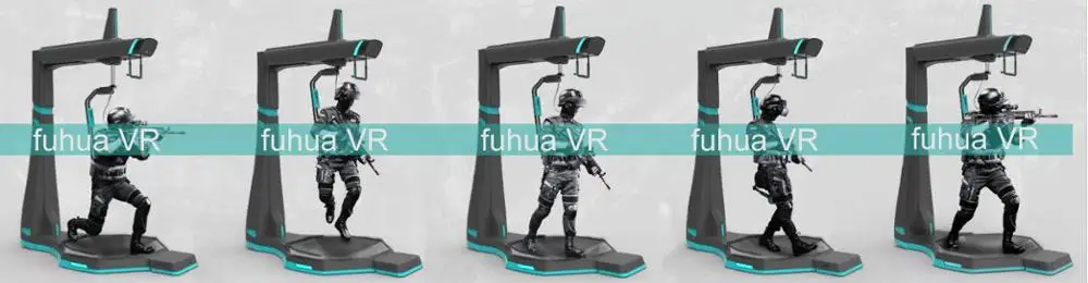 Electric Platform Virtual Reality Vr walker Motion Interactive Shooting Game 9d Kat Walk