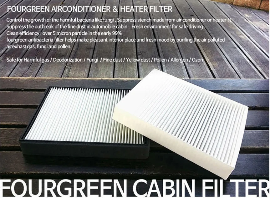 Auto Parts Cabin Air Filter 97133 3j000 Oem Quality Veracruz Korea