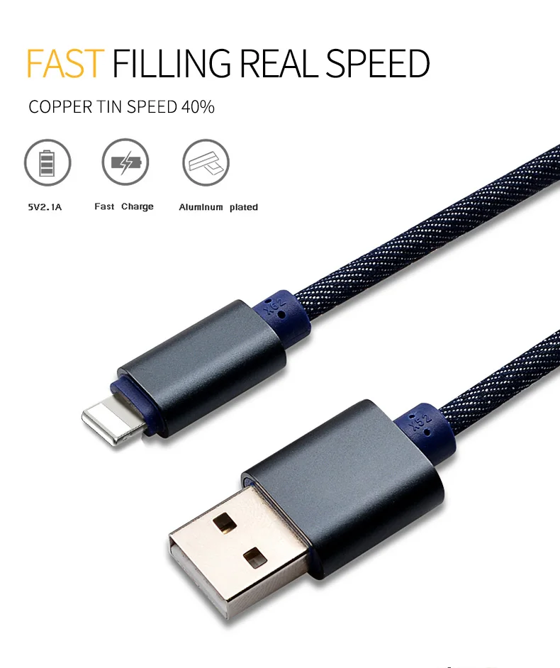XY-link phone Braided Charging Micro Usb Cable High Quality Fast Charger Cable - ANKUX.COM