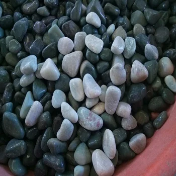 green mix pebbles