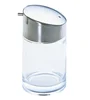 Stainless Steel Caster Set Glass Bottle Cruet Set