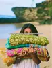 Indian Wholesale Vintage Kantha Quilt Reversible Sari Recycled Blanket