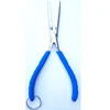 Split Ring Pliers Fly Fishing Pliers Long Nose Straight Stainless Steel Fishing Instrument Tools