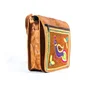 Real Leather Hand Embroidery Patch Work Vintage Style Leather Bag Women