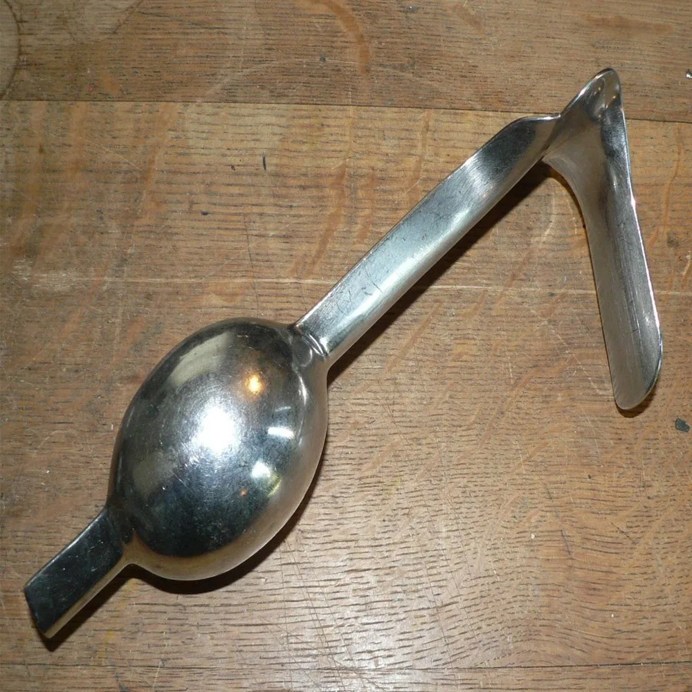 V Mueller Garrigue Weighted Vaginal Speculum/model Js252,Blade 3"x19/