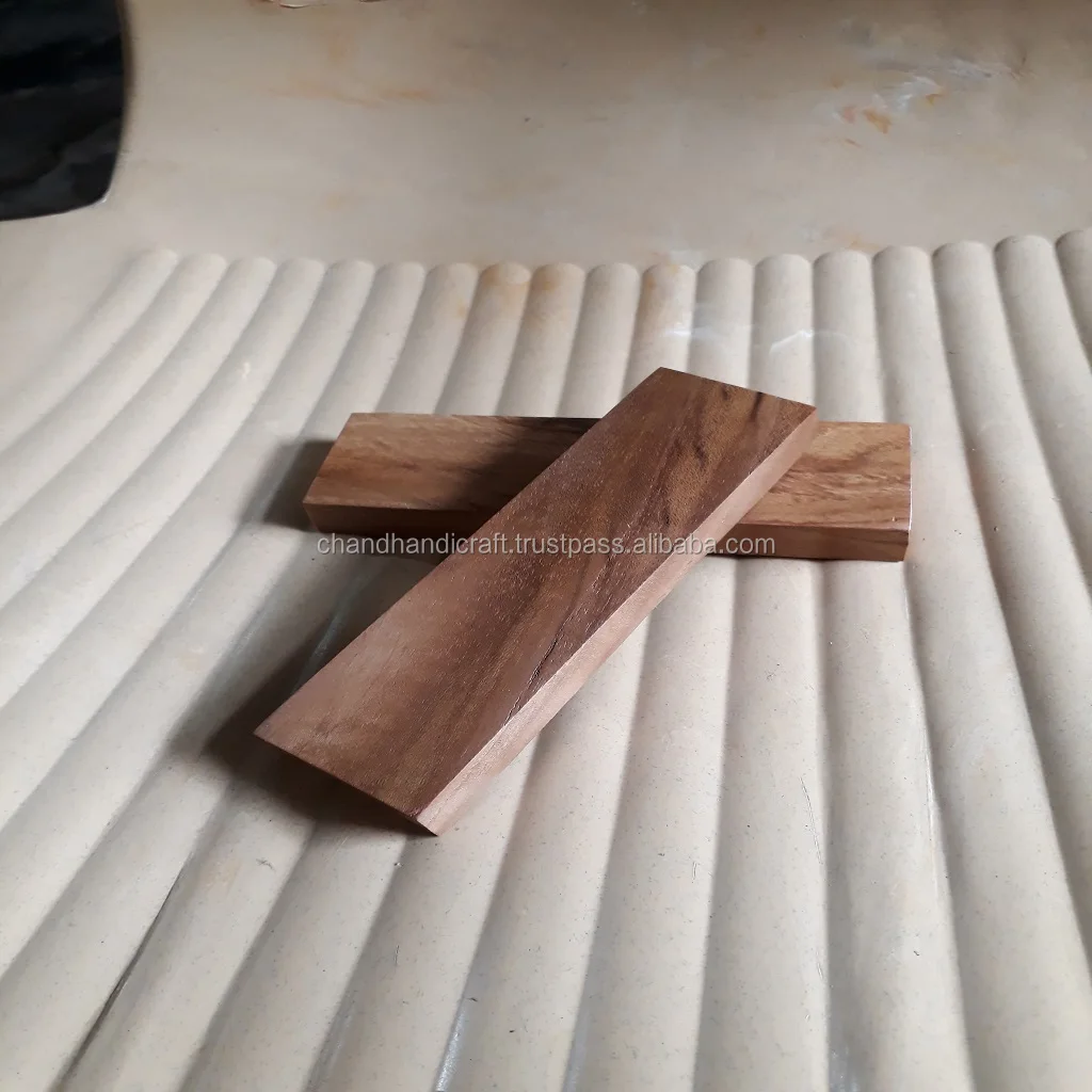 1 par Natural madera de cocobolo antideslizante apretones de parches Handle Scales For 1911 Modelo 